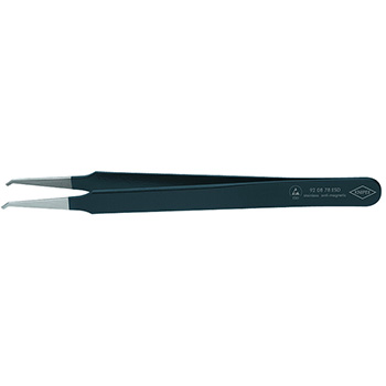 Knipex precizna pinceta zakrivljena ESD 120mm 92 08 78 ESD Knipex precizna pinceta zakrivljena ESD 120mm 92 08 78 ESD