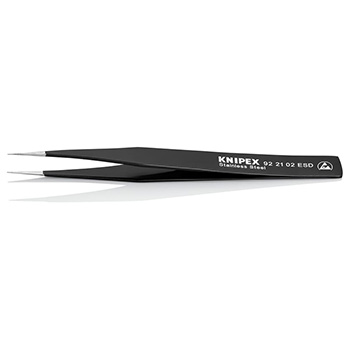 Knipex univerzalna pinceta šiljasta ESD 128mm 92 21 02 ESD Knipex univerzalna pinceta šiljasta ESD 128mm 92 21 02 ESD