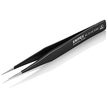 Knipex univerzalna pinceta šiljasta ESD 128mm 92 21 02 ESD Knipex univerzalna pinceta šiljasta ESD 128mm 92 21 02 ESD