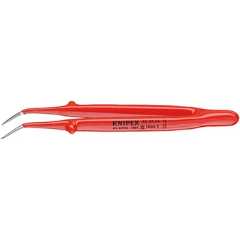 Knipex precizna pinceta zakrivljena izolovana 150mm 92 37 64 Knipex precizna pinceta zakrivljena izolovana 150mm 92 37 64
