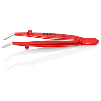 Knipex univerzalna pinceta izolovana zakrivljena 142mm 92 47 01-1