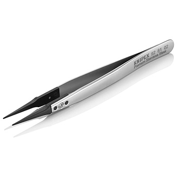 Knipex pinceta sa izmenljivim ESD vrhovima igličasta 130mm 92 81 02 Knipex pinceta sa izmenljivim ESD vrhovima igličasta 130mm 92 81 02