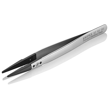 Knipex pinceta sa izmenljivim ESD vrhovima tupa 130mm 92 81 04 Knipex pinceta sa izmenljivim ESD vrhovima tupa 130mm 92 81 04