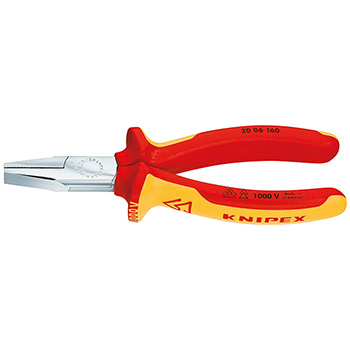 Knipex pljosnata klešta za hvatanje 1000V VDE 160mm 20 06 160