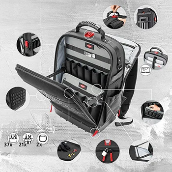 Knipex ranac za alat Modular X18 00 21 50 LE Knipex ranac za alat Modular X18 00 21 50 LE