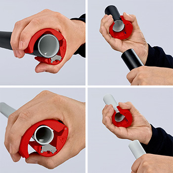 Knipex rezač plastičnih cevi 90 22 10 BK Knipex rezač plastičnih cevi 90 22 10 BK