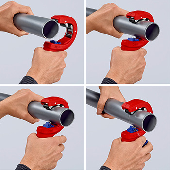 Knipex DP50 rezač plastičnih cevi Ø32-50mm 90 23 01 BK Knipex DP50 rezač plastičnih cevi Ø32-50mm 90 23 01 BK