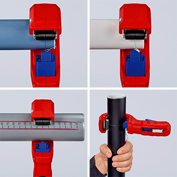 Knipex DP50 rezač plastičnih cevi Ø32-50mm 90 23 01 BK Knipex DP50 rezač plastičnih cevi Ø32-50mm 90 23 01 BK
