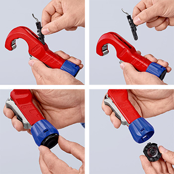 Knipex TubiX® rezač cevi 180mm 90 31 02 SB Knipex TubiX® rezač cevi 180mm 90 31 02 SB