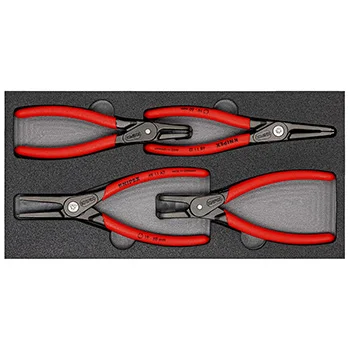 Knipex precizna klešta za seger osigurače 4/1 u penastom ulošku 00 20 01 V09