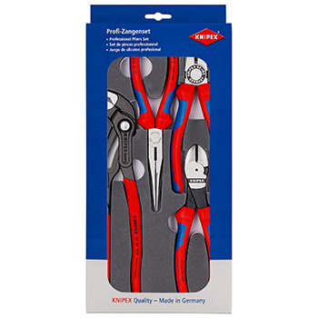 Knipex komplet klešta Basic 4/1 u penastom ulošku 00 20 01 V15-1