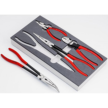 Knipex komplet klešta Autotmotive 4/1 u penastom ulošku 00 20 01 V16 Knipex komplet klešta Autotmotive 4/1 u penastom ulošku 00 20 01 V16