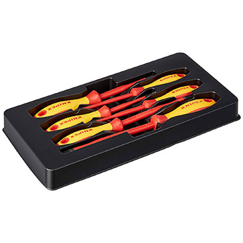 Knipex set izolovanih odvijača 1000V 6/1 00 20 12 V02 Knipex set izolovanih odvijača 1000V 6/1 00 20 12 V02