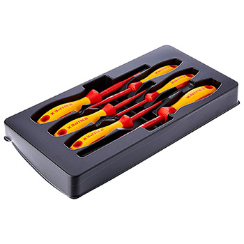Knipex set izolovanih odvijača 1000V 6/1 00 20 12 V04 Knipex set izolovanih odvijača 1000V 6/1 00 20 12 V04