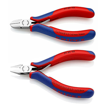 Knipex komplet klešta za elektroniku sa pincetom u torbici 7/1 00 20 16-3