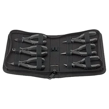 Knipex komplet klešta za elektroniku ESD u torbici 6/1 00 20 17 Knipex komplet klešta za elektroniku ESD u torbici 6/1 00 20 17