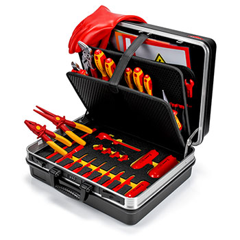 Knipex komplet od 33 izolovana alata E-Mobility u koferu Basic 00 21 05 EV Knipex komplet od 33 izolovana alata E-Mobility u koferu Basic 00 21 05 EV