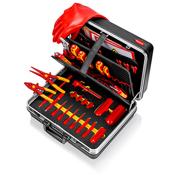 Knipex komplet od 33 izolovana alata E-Mobility u koferu Basic 00 21 05 EV Knipex komplet od 33 izolovana alata E-Mobility u koferu Basic 00 21 05 EV