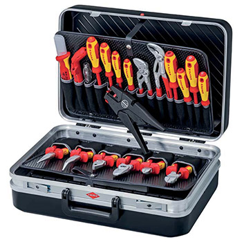 Knipex komplet od 20 alata u koferu Standard Elektro 00 21 20