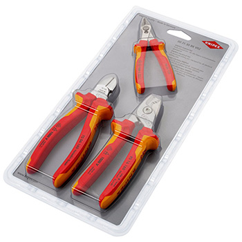 Knipex komplet klešta za električne instalacije 3/1 00 31 30 BK V02-1