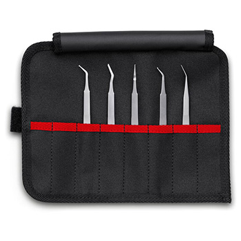 Knipex komplet SMD preciznih pinceta 5kom 92 00 03 Knipex komplet SMD preciznih pinceta 5kom 92 00 03