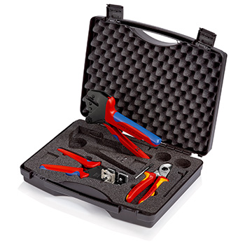 Knipex komplet alata za fotovoltaiku u koferu 97 91 03 Knipex komplet alata za fotovoltaiku u koferu 97 91 03