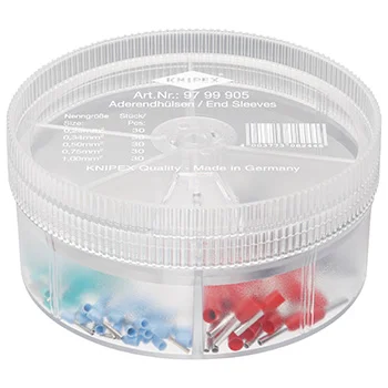 Knipex asortiman izolovanih hilzni 0,25-1,00mm² 97 99 905 Knipex asortiman izolovanih hilzni 0,25-1,00mm² 97 99 905