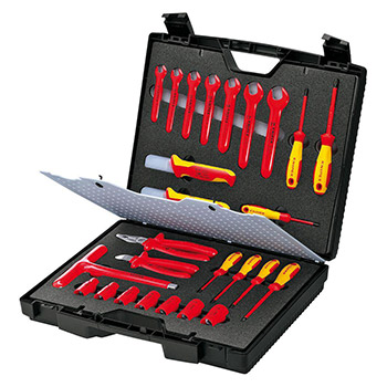 Knipex komplet izolovanog alata u koferu 26 kom 98 99 12