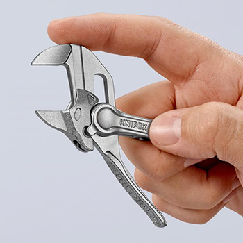 Knipex komplet najmanjih klešta na svetu 2/1 Klešta ključ XS 100mm + Papagaj klešta Cobra XS 100mm Knipex komplet najmanjih klešta na svetu 2/1 Klešta ključ XS 100mm + Papagaj klešta Cobra XS 100mm