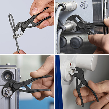 Knipex komplet najmanjih klešta na svetu 2/1 Klešta ključ XS 100mm + Papagaj klešta Cobra XS 100mm Knipex komplet najmanjih klešta na svetu 2/1 Klešta ključ XS 100mm + Papagaj klešta Cobra XS 100mm