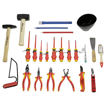 Knipex komplet od 24 alata Electro u koferu BIG Basic Move 00 21 06 HL S Knipex komplet od 24 alata Electro u koferu BIG Basic Move 00 21 06 HL S