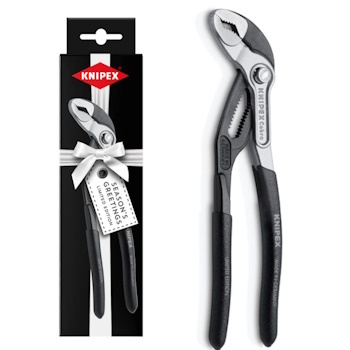 Knipex set papagaj - cevna klešta Cobra Limited Edition 180mm 87 99 180 S01 + 87 99 180 S02-2
