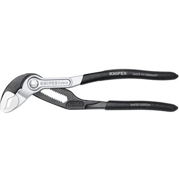 Knipex set papagaj - cevna klešta Cobra Limited Edition 180mm 87 99 180 S01 + 87 99 180 S02-3