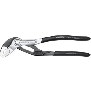 Knipex set papagaj - cevna klešta Cobra Limited Edition 180mm 87 99 180 S01 + 87 99 180 S02-3 Knipex set papagaj - cevna klešta Cobra Limited Edition 180mm 87 99 180 S01 + 87 99 180 S02-3