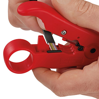 Knipex striper za coax i telefonske kablove 16 60 06 SB Knipex striper za coax i telefonske kablove 16 60 06 SB