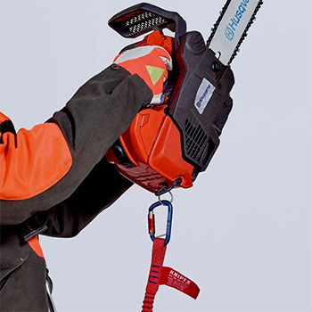 Knipex traka i karabiner za osiguranje alata od pada 6kg/13lbs 00 50 12 T BK Knipex traka i karabiner za osiguranje alata od pada 6kg/13lbs 00 50 12 T BK