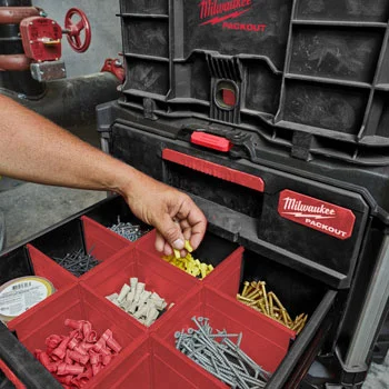 Milwaukee kofer sa dve fioke – PACKOUT 2 DTB 4932472129 Milwaukee kofer sa dve fioke – PACKOUT 2 DTB 4932472129