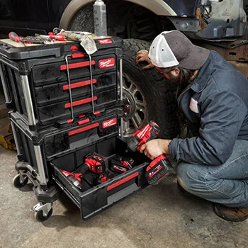 Milwaukee kofer sa dve fioke – PACKOUT 2 DTB 4932472129 Milwaukee kofer sa dve fioke – PACKOUT 2 DTB 4932472129