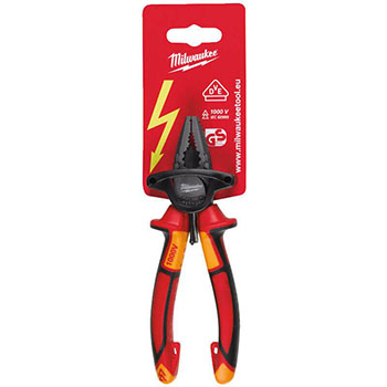 Milwaukee kombinovana klešta 1000V VDE 165mm 4932464571 Milwaukee kombinovana klešta 1000V VDE 165mm 4932464571