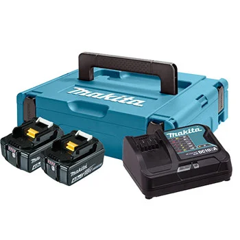 Makita LXT komplet za napajanje 197636-5 (2 x BL1040B + DC10SA) Makita LXT komplet za napajanje 197636-5 (2 x BL1040B + DC10SA)