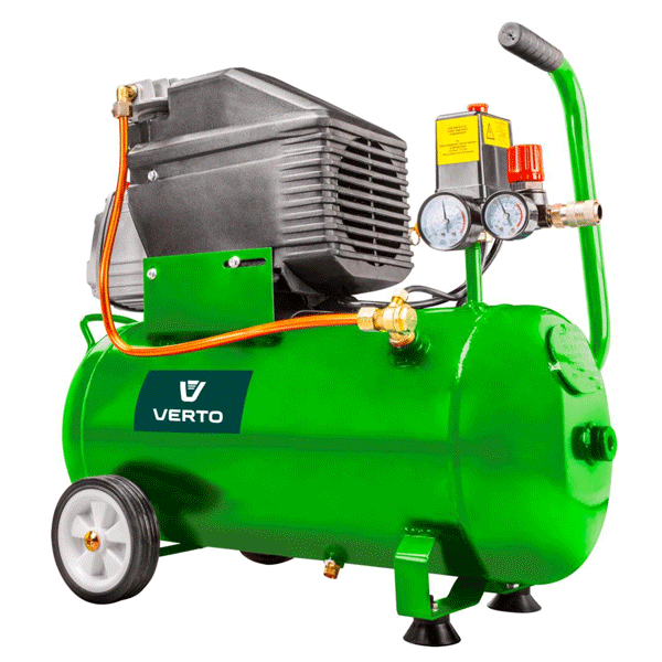 Verto kompresor sa uljnim podmazivanjem 24l 1500W 73K002 Verto kompresor sa uljnim podmazivanjem 24l 1500W 73K002