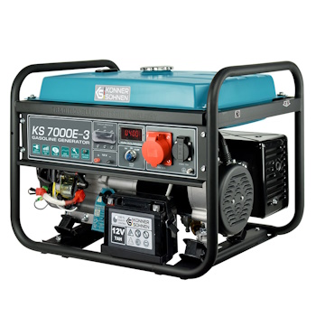 Könner & Söhnen agregat benzinski 5.5kW KS7000E-3 Könner & Söhnen agregat benzinski 5.5kW KS7000E-3
