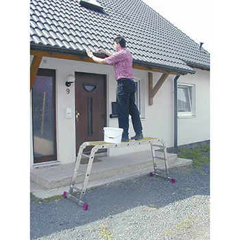 Krause Corda zglobne univerzalne merdevine 4x3 gazišta 085108-5