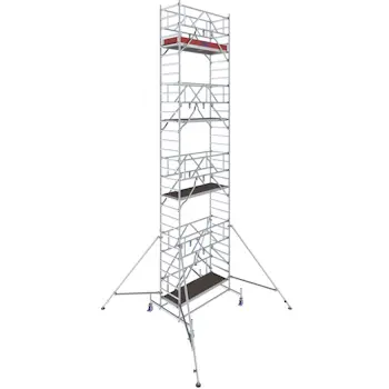 KRAUSE STABILO aluminijumska pokretna skela radna visina 9.40m 771070-1 KRAUSE STABILO aluminijumska pokretna skela radna visina 9.40m 771070-1