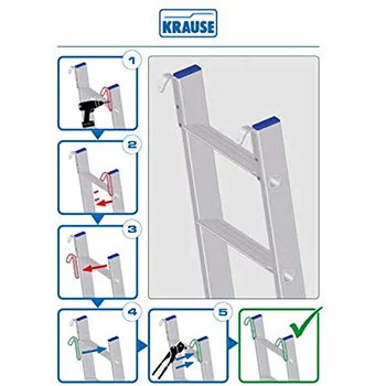 Krause kuke za merdevine, par 122308 Krause kuke za merdevine, par 122308