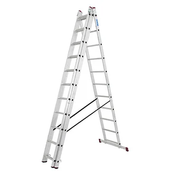 Krause Corda univerzalne merdevine 3x11 gazišta 030429-2