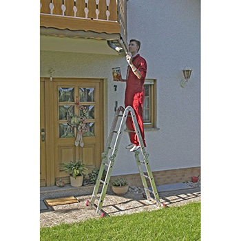 Krause Corda zglobne univerzalne merdevine 4x3 gazišta sa platformom 085214 Krause Corda zglobne univerzalne merdevine 4x3 gazišta sa platformom 085214