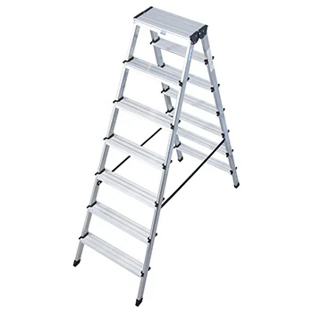 Krause Monto obostrane merdevine Dopplo 2x7 gazišta 120366-1