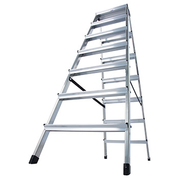 Krause Monto obostrane merdevine Dopplo 2x7 gazišta 120366 Krause Monto obostrane merdevine Dopplo 2x7 gazišta 120366