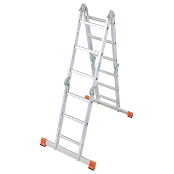 Krause Monto univerzalne zglobne merdevine Multimatic 4x3 gazišta sa platformom 120687 Krause Monto univerzalne zglobne merdevine Multimatic 4x3 gazišta sa platformom 120687